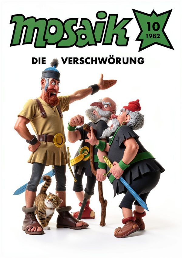 MOSAIK – Die Abrafaxe German Graphic Novel-0
