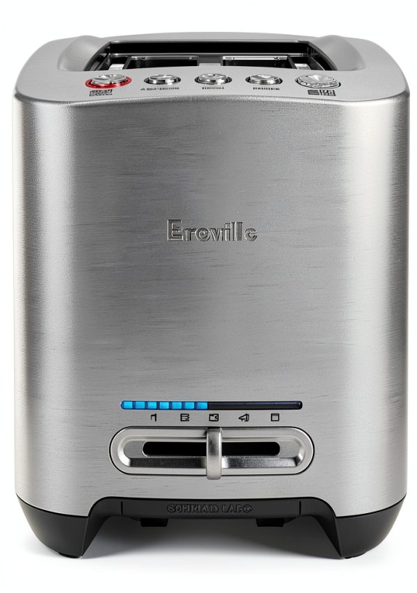 Breville BTA820XL Die-Cast Smart Toaster, 2 Slice, Brushed Stainless Steel-0