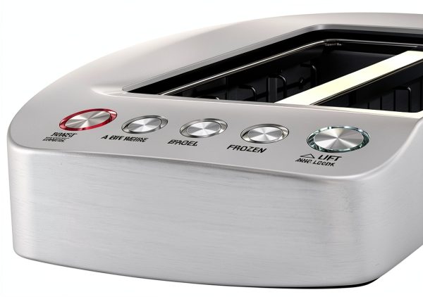 Breville BTA820XL Die-Cast Smart Toaster, 2 Slice, Brushed Stainless Steel-4