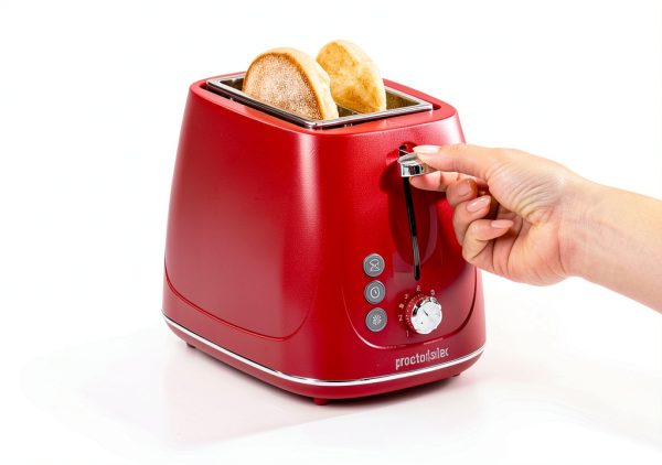 Proctor Silex 2 Slice Toaster 7 Shade Browning and Bagel Defrost-5