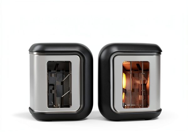 Hamilton Beach 2 Slice Toaster Extra Long Slots Matte Black Stainless-6