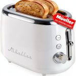 Retro Toaster Mueller Home 2‑Slice Stainless Steel 7‑Level Reheat-0